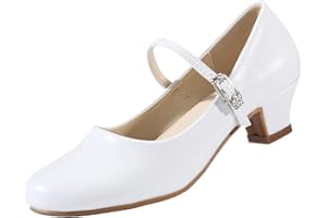 EIGHT KM EKM1001 Filles Talons Bas Mary Jane Robe Formelle Chaussures