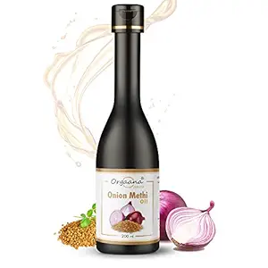 Orgaana Natural Herbal Methi-Onion Herbal repair Hair frizzy and damage Hair Oil 21 Natural Herbs & Oils