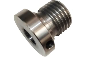 AIDNTBEO Wood Lathe Chuck Adapter,Woodworking Lathe Headstock Spindle Adapter Screw Thread for Wood Turning Lathe 33mm to 18mm