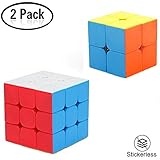 GIRO FÁCIL Y JUEGO SUAVE - Corte de esquina superior, tensión ajustable. Difícil de estallar, Buen control del cubo, Excelente estabilidad. Las esquinas internas del cubo son ligeramente redondeadas, lo que hace que sea mucho más fácil y rápido girar. La primavera incorporada hace que el cubo del rompecabezas sea más flexible y se sienta mejor con la mano. El diseño de la configuración de la distancia del eje de 1-2 mm para evitar la caída del módulo y el choque durante la rotación del rompecabe