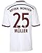 Produktbild adidas FC BAYERN MÜNCHEN Trikot Away WC Herren 2014 / 2015 - MÜLLER 25, Größe:2XL
