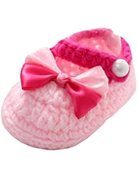 Covermason Baby Mädchen Jungen Kleinkind Schuhe Häkeln handgefertigt Strick Schuhe weiche Sohle Schuhe
