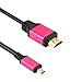 Produktbild Bescita Mikro-HDMI zu HDMI Kabel High-Speed HDMI zu Micro HDMI HDTV Kabel Unterstützung 4K (5m)