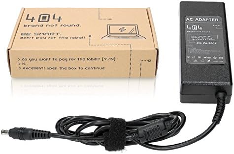 404Brand Laptop AC Adapter for Asus NX90JQ-YZ065V (19V, 6.3A, 120, 5.5 - 2.5) without power cord