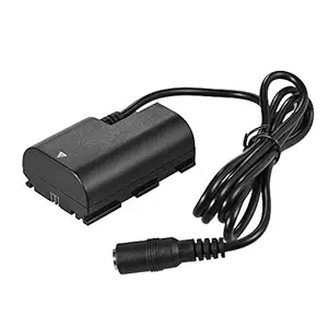 Docooler Andoer LP-E6 Fully Decoded Dummy Battery DC Coupler Connector for Canon EOS 5DS 5DSR 5DIV 5D2 5D3 80D 7DII 70D 60D 6D 7D DSLR Camera