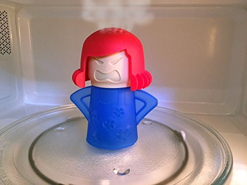 tankerstreet Mikrowelle von Dampf Angry Mama, Mikrowelle von Kochen Angry Mama Küche, Dampfreiniger Angry Mama Mikrowelle geeignet – Blue Boden - 3