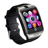 Bluetooth Smartwatch Touchscreen Kamera Wasserdicht Smart Uhr Sport Fitness Smart Watch mit Whatsapp Handy Uhr Bluetooth Uhr Intelligente Armbanduhr Kompatibel IOS Iphone Andriod für Herren Damen Kin