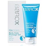 Barox Pain Relief Massage Gel - Topical Analgesic - 30 Second Instant Relief For Joint, Arthritis, Back, Neck, Shoulder Pains and More - 4.05oz (120ml)