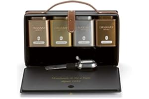 PASSERINI PASTICCERIA A MILANO DAL 1919 Dammann coffret cadeau de thé "Superbe" avec une boule infuseur, 120g - Dammann Frères
