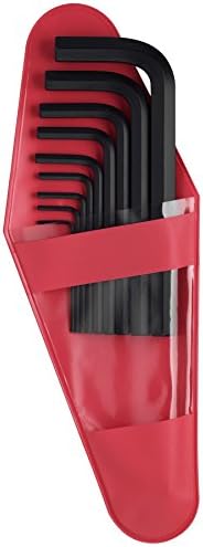 HaFu H260-186-01 Short Arm Key Set Walleted, Black/Red