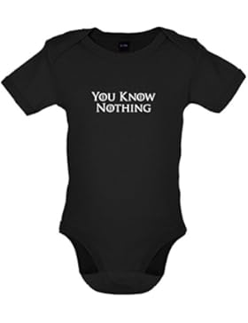 You Know Nothing - Baby-Body - 7 Farben - 0-18 Monate