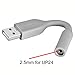 Produktbild O2+ USB Charging Cable Power Supply Charger For Jawbone UP24 Bracelet 2.5mm Jack Port