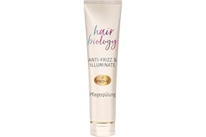 ‎HAIR BIOLOGY Hair Biology Shampoo, Anti-Frizz & Illuminate, für widerspenstiges oder trockenes und coloriertes Haar, Menopause, Wechseljahre, Haarpflege
