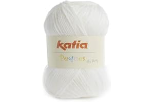 Lanas Katia PEQUES Ovillo de Color Crudo Cod. 84902