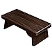 Produktbild Hölzerner Balkon-Tabellen-Tee-Tabellen-Bucht-Fenstertisch Niedriger Couchtisch mit Cattail (Farbe : Without futon, größe : Large)