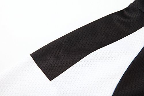 [Größe:S-5XL][option:Trägerhose,3D 2.8cm Sitzpolster] Fahrrad Trikot Langarm Radhose Radtrikot Fahrradbekleidung Herren Männer Hemd mit lange Ärmeln Set Cycling OutdoorTrikots Windjacke Neue - 3