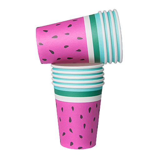 10 Originelle Papier-Becher im Wassermelonen-Design