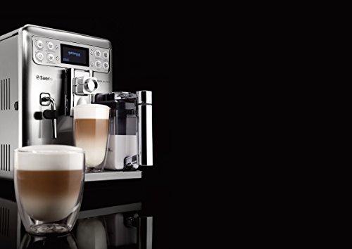 Saeco HD8858/01 Exprelia Kaffeevollautomat, AquaClean, integrierte Milchkaraffe, silber - 11