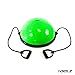 Produktbild TOOLZ Balance Ball - grün - Balance Trainer mit Zugbänder inkl. Luftpumpe - Beidseitig nutzbar, Yoga Ball, Pilates Ball