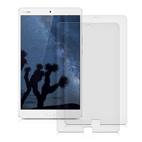 2x kwmobile Folie matt für Huawei MediaPad M3 8.4 Displayschutzfolie – Schutzfolie Anti-Fingerabdruck Displayschutz Displayfolie entspiegelt - 5