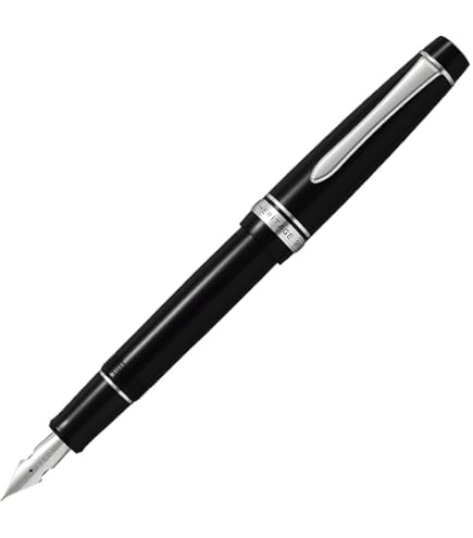 Pilot Fountain Pen Custom Heritage 91, SFM-Nib, Black Body (FKVH