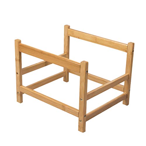 Preisvergleich Produktbild TOPBATHY Badezimmer Waschbecken Ablageboden Bodenständer Baby Badewanne Organizer Holz Küchenregal