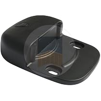 Sabot de portail en composite avec basculeur manuel en acier