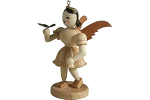 VICIEN Blank Kunsthandwerk Short Skirt Angel with Butterfly Natural - 6.6 cm