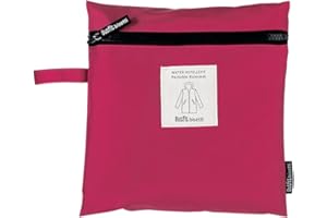 CLIMA bisetti Outfit - Chubasquero Impermeable Plegable - Tallaje Unisex - Liso - Largo y muy cómodo