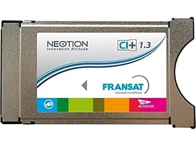 Neotion ACY-MCVF-0302 Récepteur satellite module PCMCIA Fransat 1,3 CI+ Blanc