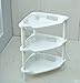 Produktbild Highdas¡¡Tier 3 Badezimmer Storage Rack Kunststoff Eckregal Caddy Basket Stacking