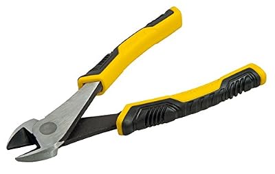 Stanley STHT0-74455 Control Grip Pince coupante Diagonale, Jaune/Noir