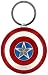 Produktbild Bioworld Marvel Comics Captain America Civil War Shield 3D Anhänger Metall Schlüsselanhänger (Ke010703Cap) Schlüsselanhänger, 16 cm, Multi
