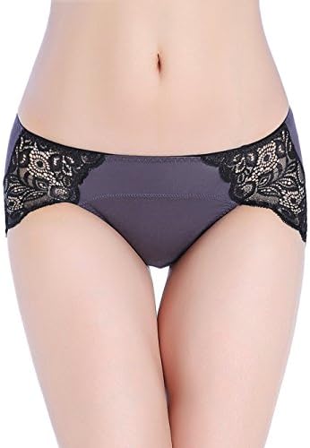 Neione Women Period Pants Menstrual Underwear Postpartum Knickers Lace HipsterOEKO-TEX STANDARD 100
