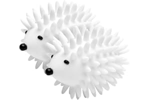 TIOODRE Tumble Dryer Balls, Reusable Hedgehog Dryer Ball, Laundry Balls for Tumble Dryer, Washing Ball for Reduce Drying Time, Noise, Wrinkles Free and No Bad Odor, 2Pack