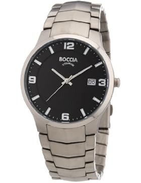 Boccia Herren-Armbanduhr XL Analog Titan 3561-02