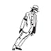 Produktbild Michael Jackson Dancing Vinyl Art Wall Stickers Decal Mural Diy Black Waterproof Room by ASTrade