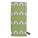 Produktbild Pillowcase Wholesale Peef Boo Fox In Green Stripes Multi-Purpose Microfiber Towel Ultra Compact Super Absorbent and Fast Drying Sports Towel Travel Towel Beach Towel.