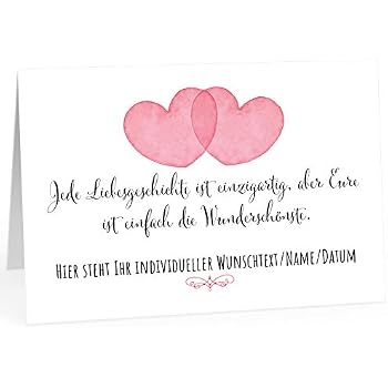 Edition Seidel Premium Quadratische Glückwunschkarte Zur