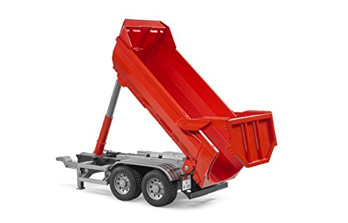 bruder 03923 LKW Halfpipe-Anhänger, bunt - 4