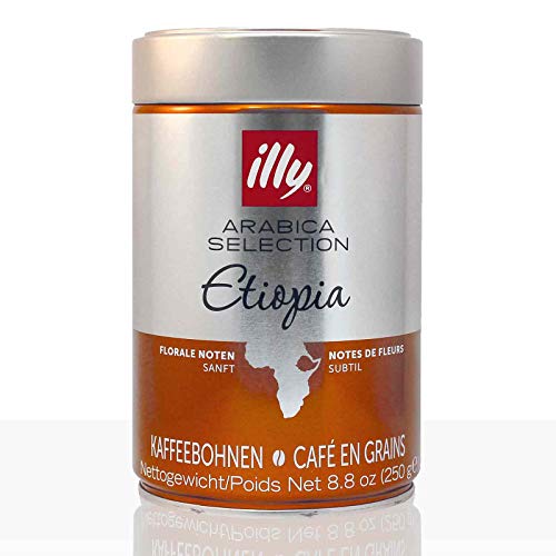 illy Monoarabica Ethiopia Yirgacheffe Beans 250g