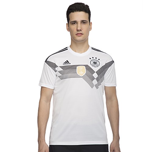 adidas Herren Dfb Heim-Trikot WM 2018 Fußballtrikot, Weiß/Schwarz, XL