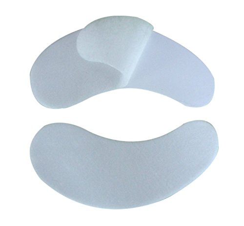 Dermastil 100 Paar Augenpads, Augen Gel Pads für Wimpernverlängerung- Lint Free Eye Gel Patch for Eyelash Extensions - 3