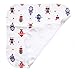 Lvge Baby Boys Cotton Cloth Washing Bath Shower Feeding Wipe Towel Pack of 8