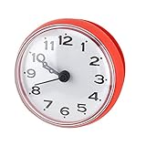 Tradicional puntero reloj, moderno y popular, crédito accesorio de baño. su ventosa permite una fijación sencilla a la pared del baño, la baldosas o el espejo.