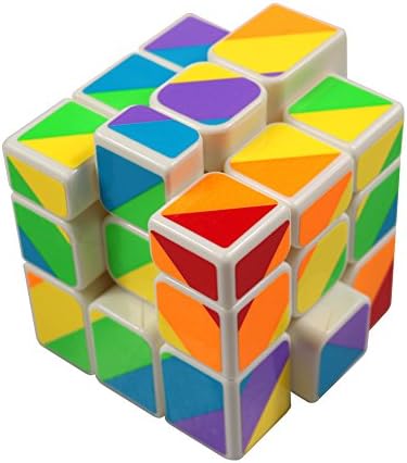 FCBB 3x3x3 Unequal Speed Cube Puzzle White