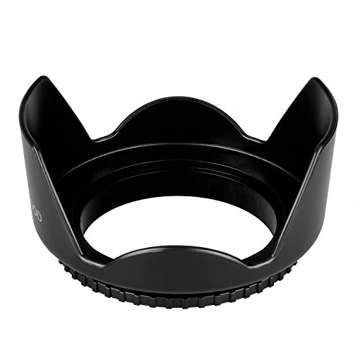tinxi   67mm Pare-soleil Lens Hood universel fleur screw-on de haute qualit   Pour Canon Nikon Sony Olympus Fuji Panasonic Pentax Samsung Lens et des autres DSLR Camera