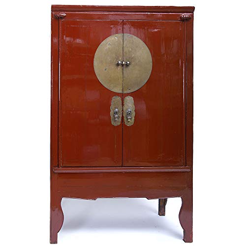 Antiker chinesischer Hochzeitsschrank Schrank rot Chinarot China Chinaschrank