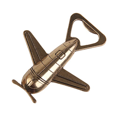 Hochzeit Geschenk Flugzeug Flaschenöffner Kapselheber Bieröffner Öffner Gold