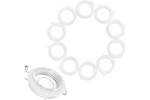 COYUN 10 pcs Guarnizioni per Barattoli, Guarnizioni Di Ricambio In Silicone,Guarnizioni Barattoli Ermetici,Guarnizioni Per Barattoli Di Ricambio, Per Conserve E Conserve, Guarnizioni Di Ricambio